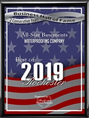 2019 Best of Rochester HoF Award