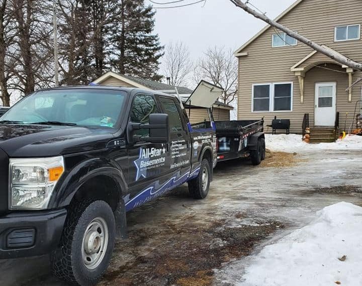 Basement Anchor and waterproofing Stewartville, MN
