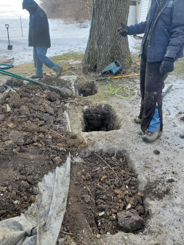 Basement Anchor and waterproofing Stewartville, MN