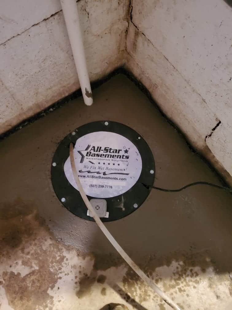 Basement Anchor and waterproofing Stewartville, MN