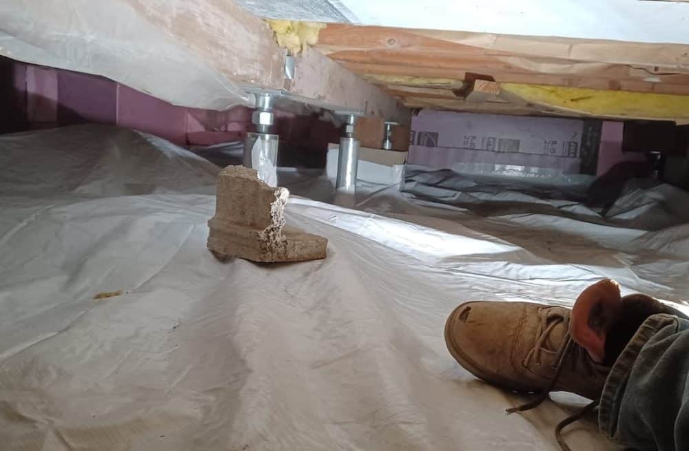 Encapsulating a Crawl Space in Winona, MN