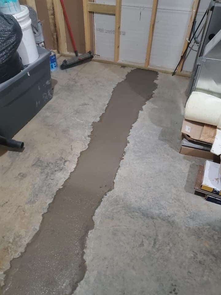 All-Star-Basement-waterproofing-interior-work