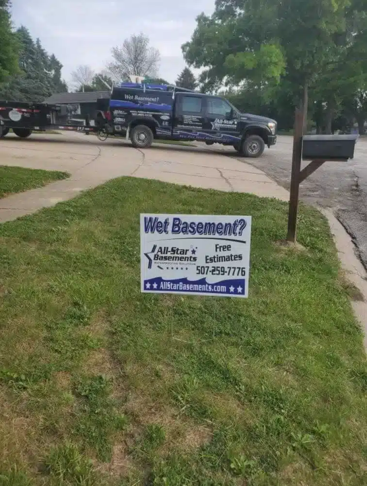 Basement Waterproofing in Decorah, IA.