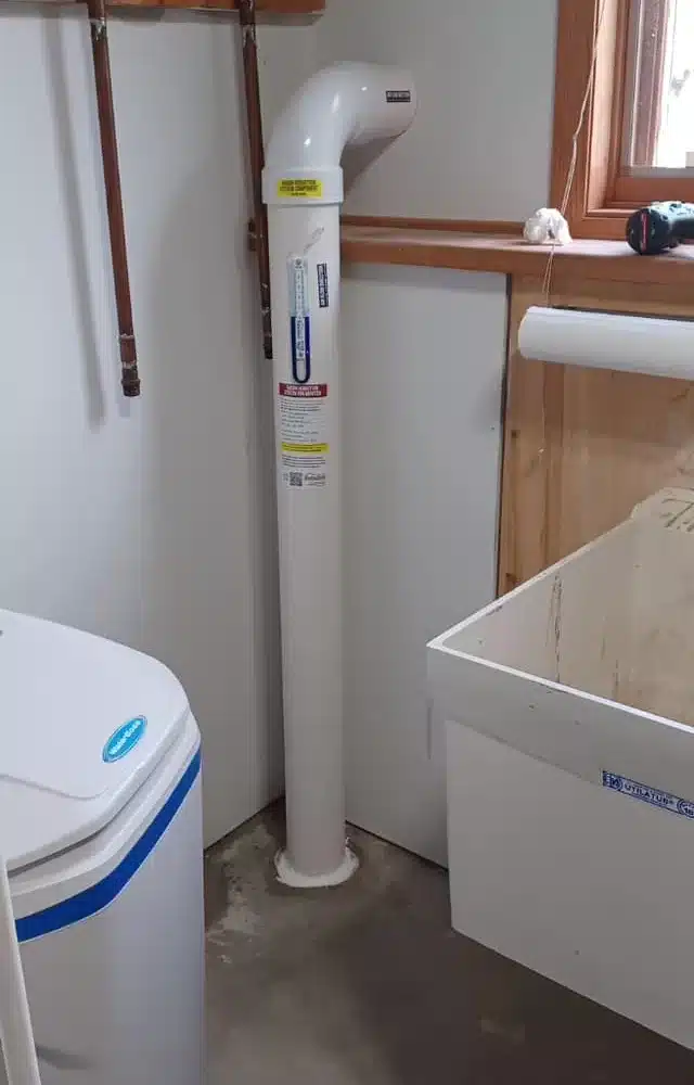 Radon Mitigation Installation in Rochester