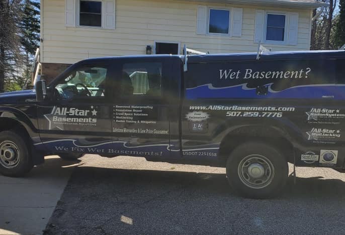 Radon Mitigation Installation in Mantorville, MN