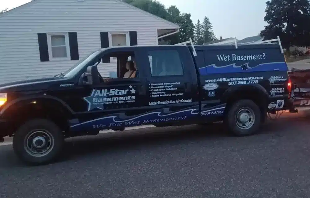 Basement Waterproofing in Caledonia, MN