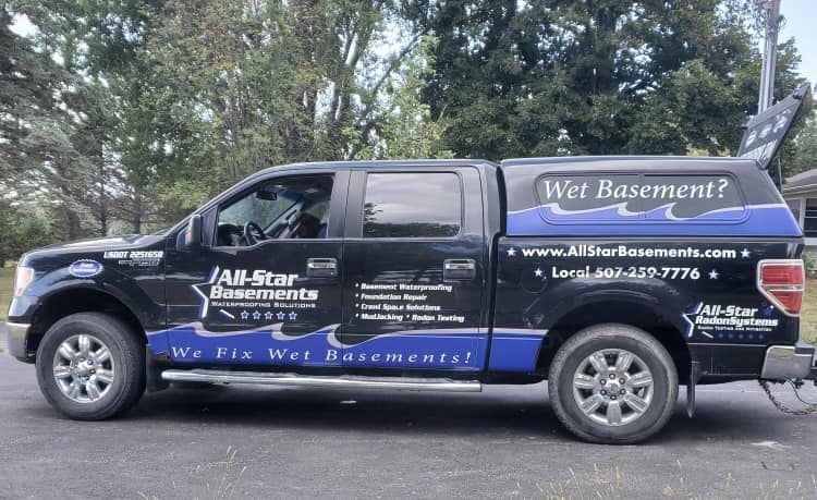 All-Star Drain System with Wall System install in Kasson, MN