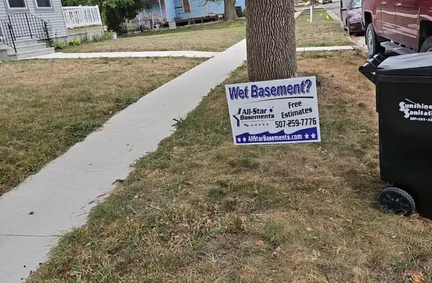 All-Star Drain System Install in LeRoy, MN