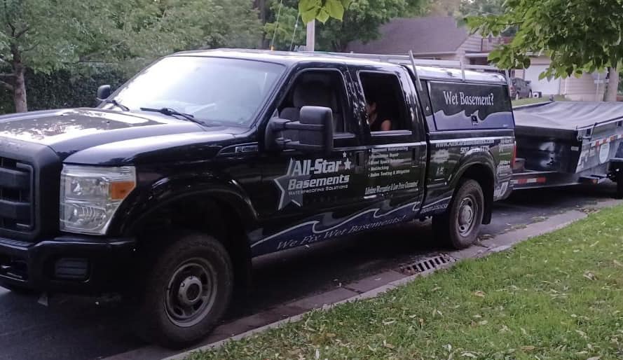 All-Star Drain System install in Northfield, MN