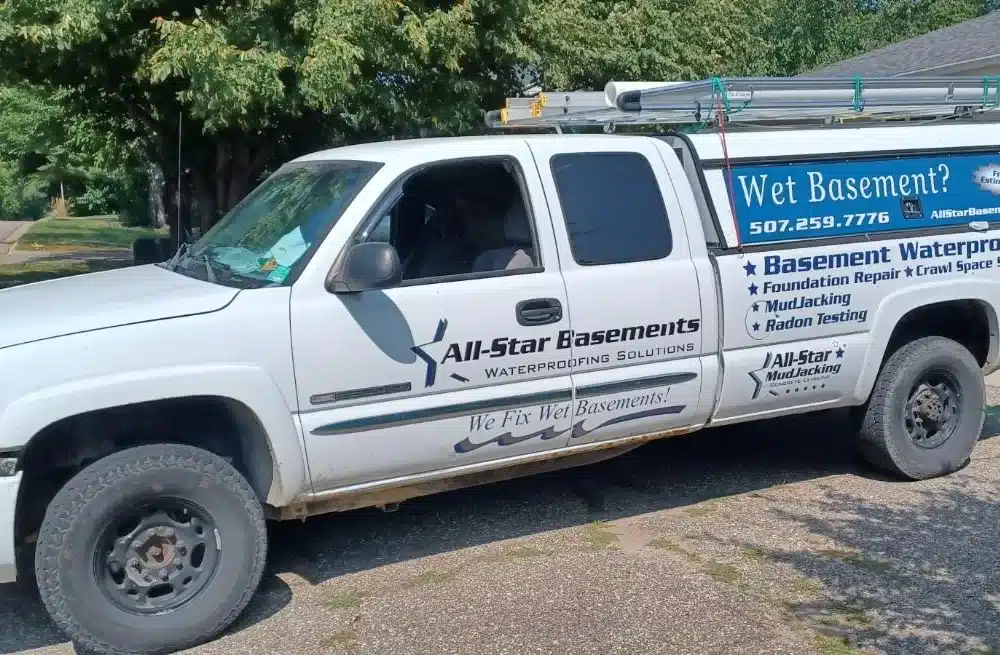 Radon Mitigation System install in St. Peter, MN