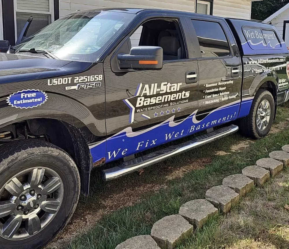 All-Star Drain System and TwoStar Sump System install in New Hampton, Iowa