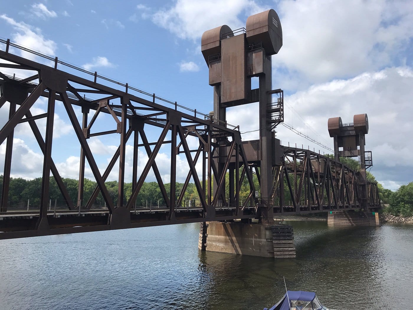 BNSF Prescott Lift Bridge